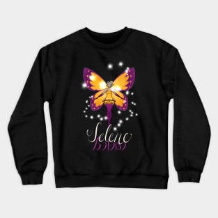 Scholar Love - Selene Forever! Final Fantasy 14 Healer Fairy Crewneck Sweatshirt